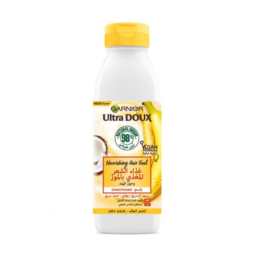 Garnier Ultra Doux Nourishing Hair Food with Banana & Coconut Conditioner - 350ml