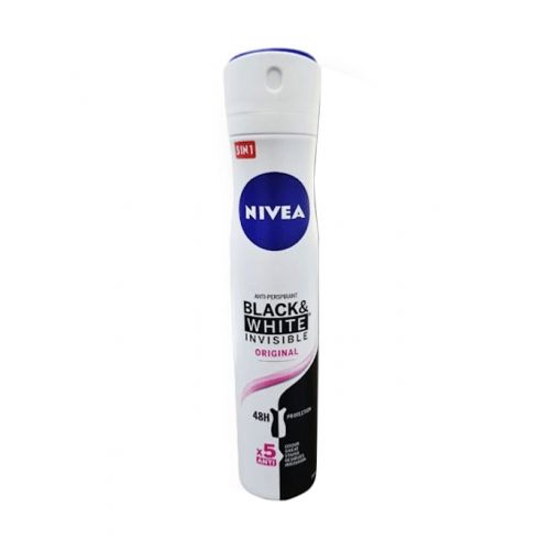 Nivea Black & White Invisible Clear Deodorant Spray For Women - 200ml