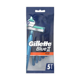 Gillette Blue II Plus Men Disposable Razors - 5 Pieces