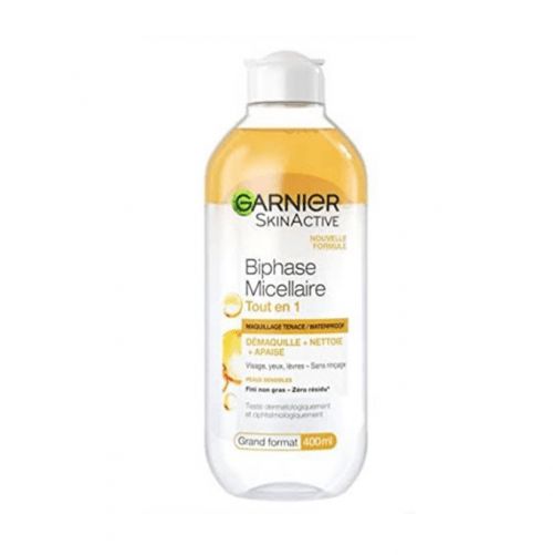 Garnier SkinActive Micellar Cleansing Water In Oil For Long-Ware Makeup - 400ml