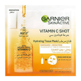 Garnier SkinActive Vitamin C Shot Fresh Mix Tissue Mask - 33gm