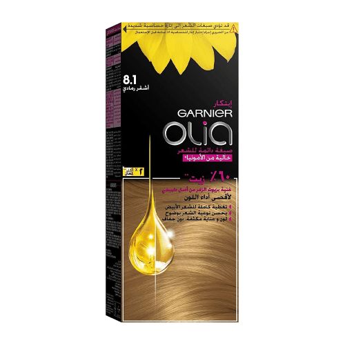 Garnier Olia No Ammonia Permanent Hair Color - Ash Blond