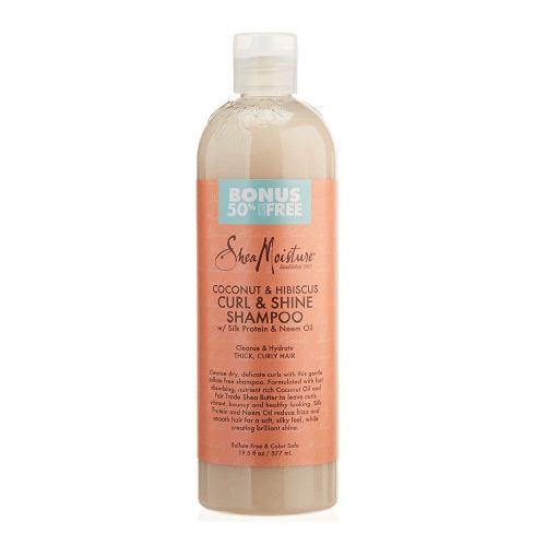 Shea Moisture Coconut & Hibiscus Curl & Shine Shampoo - 586ml