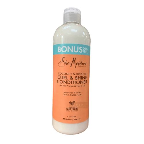 Shea Moisture Coconut & Hibiscus Curl Shine Conditioner - 586 ml