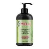 بلسم تقوية الشعر من Mielle Organics بخلاصة الروزماري والنعناع - 355 مل