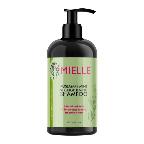 شامبو تقوية الشعر بالروزماري والنعناع من Mielle Organics - 355 مل