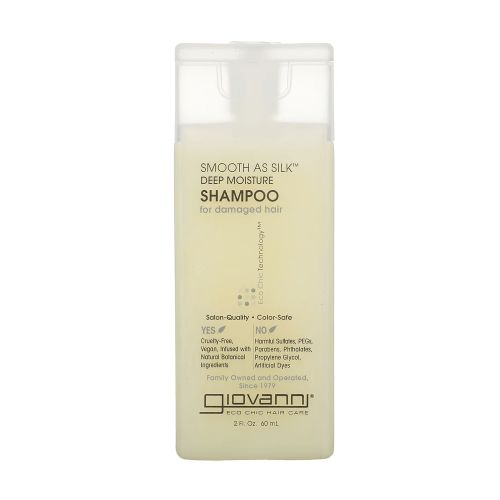 Giovanni Smooth As Silk Deeper Moisture Shampoo For Damaged Hair - 60ml