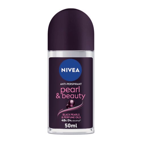 Nivea Pearl & Beauty with Black Pearl & Perfume Oils Deodorant Roll-on For Women - 50ml