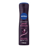 Nivea Pearl & Beauty with Black Pearl & Perfume Oils Deodorant Spray For Women - 150ml