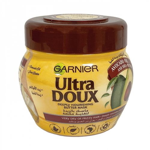 Garnier Ultra Doux Intense Nutrition Hair Mask with Avocado Oil and Shea butter - 300ml