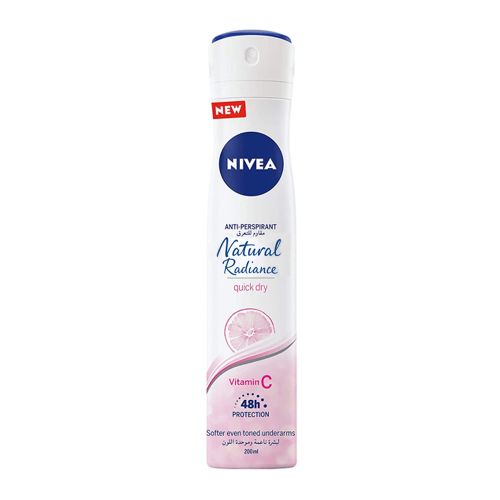 Nivea Natural Radiance Deodorant Spray For Women - 200ml