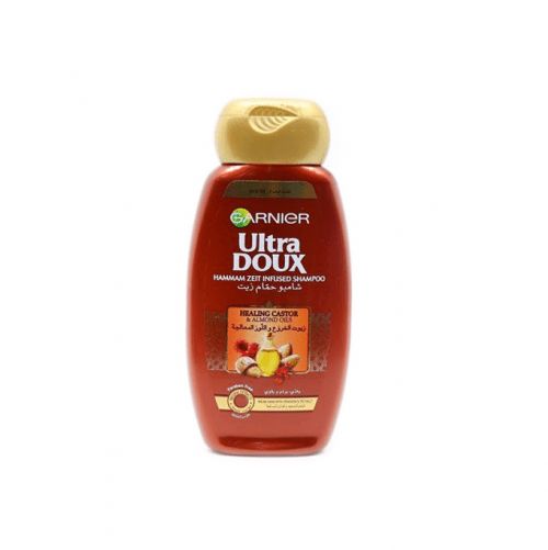 Garnier Ultra Doux Healing Castor & Almond Oil Infused Shampoo - 200ml