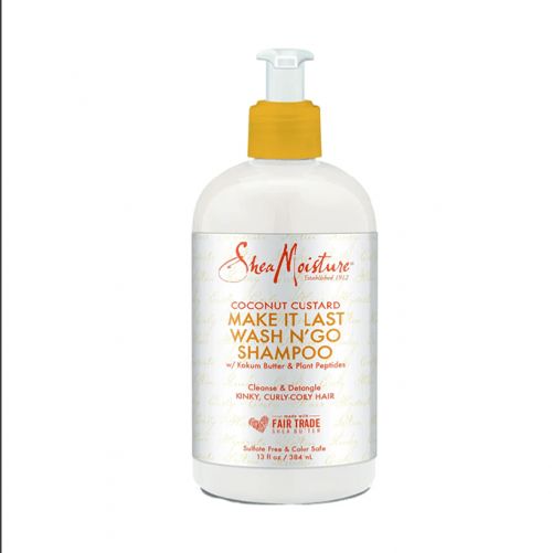 Shea Moisture Make It Last Wash N' Go Shampoo - 384ml