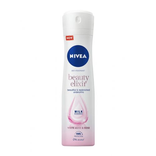 Nivea Beauty Elixir Deodorant Spray White Musk & Rose - 150ml