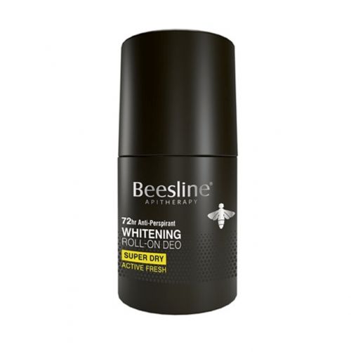 Beesline Whitening Roll-on Deodorant - Super Dry - Active Fresh - 50ml