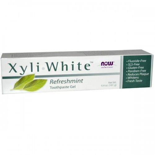 Now Solutions Xyli White Toothpaste Gel Refreshmint - 181g