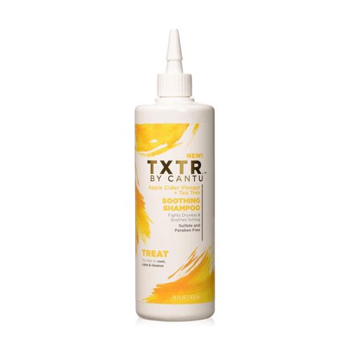 شامبو Cantu Txtr المهدئ بخلاصة خل التفاح وشجرة الشاي - 473 مل