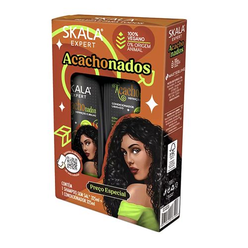 SKALA Expert Acachonados Curly Hair Shampoo and Conditioner Kit - 325 ml