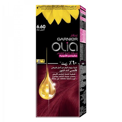 Garnier Olia No Ammonia Permanent Hair Color - Intense Red