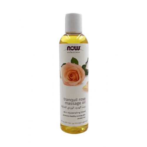 Now Solutions Tranquil Rose Massage Oil - 237ml