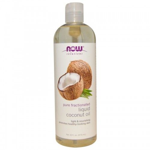 Now Solutions Liquid Coconut Oil - 473ml