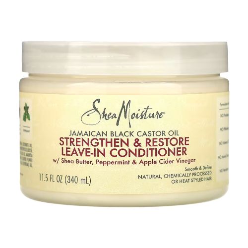 Shea Moisture Jamaica Black Castor Oil Strengthen & Restore leave in Conditioner - 340ml