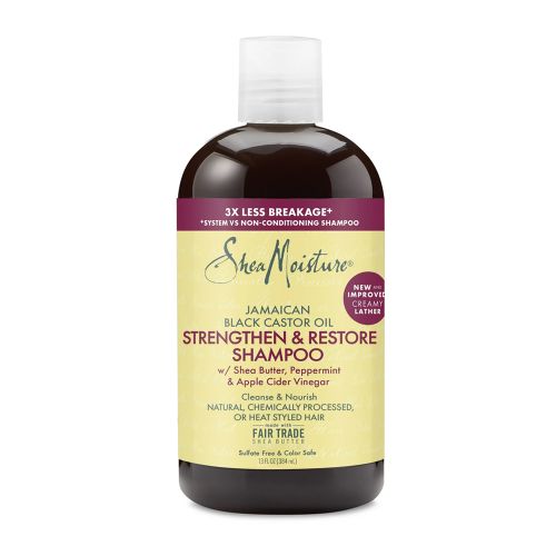 Shea Moisture Jamaica Black Castor Oil Strengthen& Restore Shampoo - 384ml