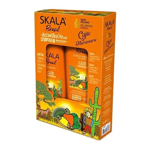 SKALA Cashew and Murumuru Shampoo and Conditioner Kit - 325 ml