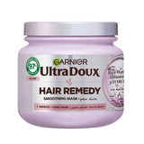 Garnier Ultra Doux Rice Water & Starch Moisturising Hair Remedy Mask for Dehydrated Hair - 340ml