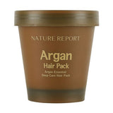 مجموعة العناية العميقة بالشعر من Nature Report Argan Essential - 200 مل