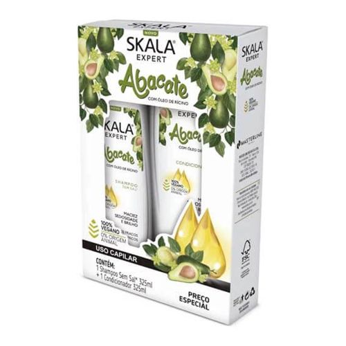 SKALA Vitamin Bomb Avocado Shampoo and Conditioner Kit - 325 ml