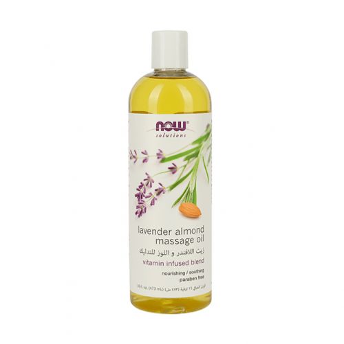 Now Lavender Almond Massage Oil - 473 ml