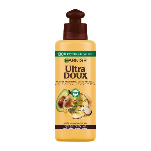 Garnier Ultra Doux Avocado Oil and Shea Butter Leave In Cream - 200ml