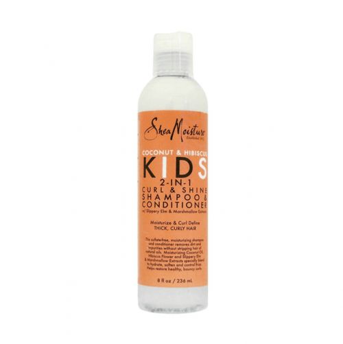 Shea Moisture Coconut & Hibiscus 2-in-1 Shampoo and Conditioner for Kids - 236 ml