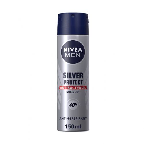 Nivea Men Silver Protect Deodorant Spray - 150ml