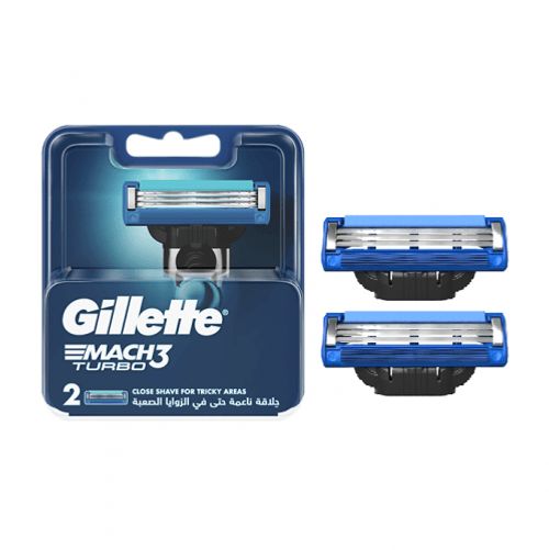 Gillette Refill Mach 3 turbo - 2 pieces